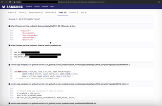Nøkler og passord til en AWS-konto kunne enkelt leses ut av kildekoden som Hussein fant. Skjermbilde: Hussein