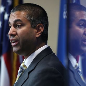 Kina-nei: Lederen av USAs teletilsyn Ajit Pai vil ikke ha China Mobile inn på det amerikanske markedet. Arkivfoto. Bilde: Mark Wilson, AFP