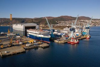  Color Hybrid under bygging Foto:  Ulstein/Per Eide Studio