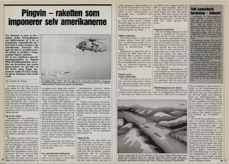 Penguin ble integrert på Seahawk for 34 år siden. Foto:  TU februar 1985