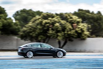 During TESLA press presentation Model 3 at Paul Ricard, from May 14 to 15, 2019 - Photo Thomas Fenetre Foto: Thomas Fenetre