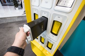 Kymco Ionex batteribyttekiosk. Foto: Marius Valle