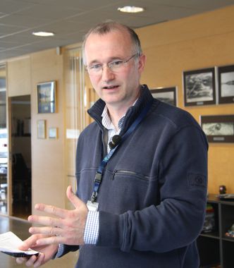 Dag Sverre Liseth, avdelingsleder for Sjøfart i Statens Havarikommisjon for transport. Arkivfoto: Tore Stensvold