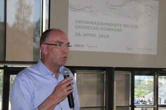 Et «billig-alternativ» for E18 gjennom Grimstad står slett ikke på ordfører Ketil Glimsdal sin ønskeliste Foto:   Thor Søndenaa