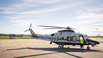 Gammelt og nytt: Dagens EC135 T2+ (t.v), som skal brukes ut året, og nykommeren AW169. Foto: Eirik Helland Urke