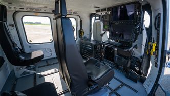 AW169 i overvåkingskonfigurasjon. Foto: Eirik Helland Urke