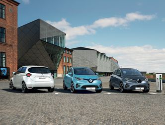 Nye Zoe kommer i flere farger. Foto: Groupe Renault
