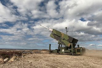 AIM-9X Block II skytes fra Nasams-launcher. Foto: Kongsberg