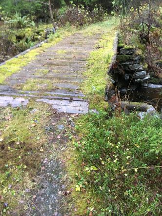 Gamle Skarsvegen bru. Foto: Halvor Uldal Kåsa, Statens vegvesen