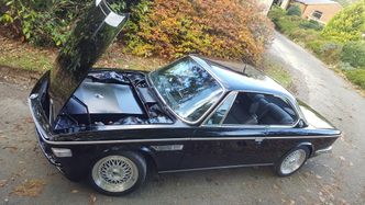BMWs klassiske CSi-kupeer regnes å være blant verdens vakreste biler. Denne er i tillegg elektrisk. Foto:  Electric Classic Cars