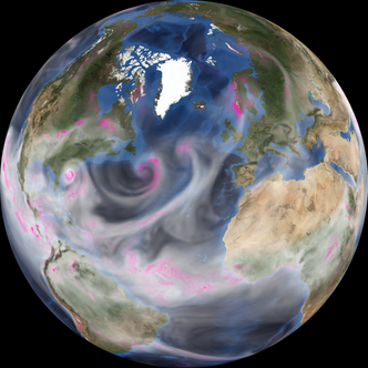 Illustrasjonen viser atmosfæren 14. september 2015, da tre personer omkom og syv ble skadet i et stort jordras i et boligområde i Vallaheiane sør for Bergen. Illustrasjon: Mats Bentsen, NORCE/Bjerknessenteret for klimaforskning