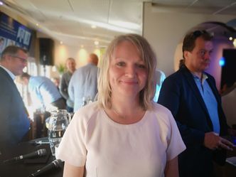 Avdelingsdirektør i Vegdirektoratet, Bettina Sandvin. Foto:  Jarle Skoglund