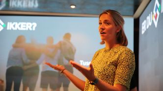 Cathrine Singstad i Sopra Steria er prosjektleder for «Er du sikker?». Foto: Heidi Sævold