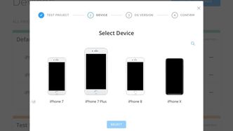 Corellium-programvaren kan kjøre virtuelle utgaver av en rekke ulike iOS-enheter, man kan velge OS-versjon og også lage kopier av de virtuelle enhetene. Foto: Corellium