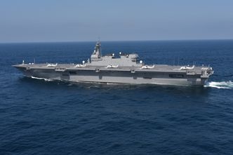 JS «Izumo» har vært operativt siden 2015. Foto:  Wikimedia commons