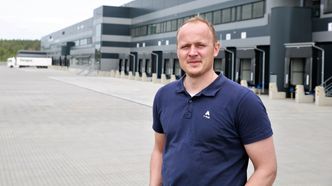 Marius Thorkildsen-Rønvik er prosjektleder for totalentreprenøren. Foto:  Knut Bjørheim