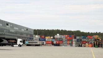 Lurte du på hvor alle konteinerne var blitt av? Foto:  Knut Bjørheim