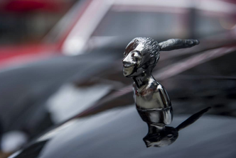 Node har sin egen gallionsfigur, ved navn Foxy Lady. Foto:  Node