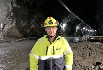 Alf Helge Tollefsen er NCCs prosjektleder for byggingen av Sandoy- og Eysturoytunnelene på Færøyene. Foto: NCC