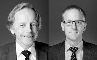 Jostein Ramse og Jarle Langeland i advokatfirmaet Føyen Torkilsen AS. Foto: Føyen Torkilsen AS