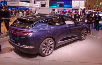 Den nesten produksjonsklare Byton M-byte ble lansert i Frankfurt i2019. Foto undefined: Paal Kvamme
