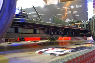 Inntil 14 batterimoduler fra e-Up! får plass under bunnplaten. Foto: Paal Kvamme