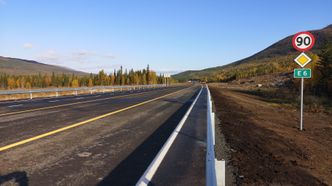 Overgangen fra en gammel og svingete E6 uten midtstripe til en moderne riksveg med hastighet på 90 km/t er stor. Foto: Jarle Skoglund