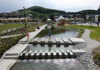 Nye Ålgård sentrum i Gjesdal kommune vant Statens pris for byggkvalitet2019. Foto undefined:  Ragnhild Momrak/DIBK