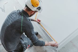 Gyproc-produkter som lages av knust gips er et godt eksempel på gjenvinnbare produkter. Foto:  Ragnhild Utne