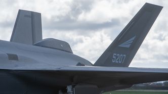 Bremseskjerm-kanoen er godt synlig på norske F-35A, men den skal visstnok ha minimal påvirkning på flygegenskapene. Foto: Eirik Helland Urke