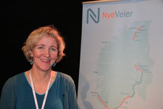 Nye Veiers utbyggingssjef for E18 Arendal-Tvedestrand, Tordis Vandeskog. Foto: Thor Søndenaa