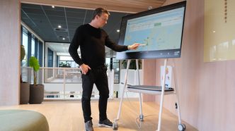 Dashbordet åpnes enkelt i nettleseren, og gir full kontroll over nettverket. Foto: Delta V