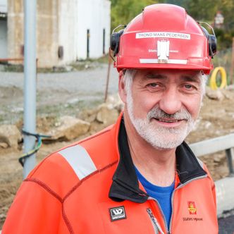 Trond Maas Pedersen har vært delprosjektleder for Statens vegvesen på Helgeland nord-prosjektet. Foto: Jarle Skoglund
