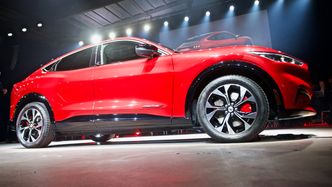 Ford Mach-E kommer til neste år, men er ikke bygget på MEB-plattformen. Foto: Mathias Klingenberg