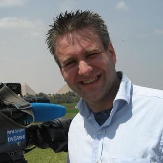 Dag H. Nestegard fra tiden som NRK-journalist.