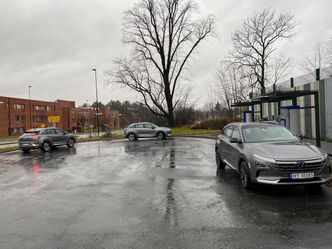 Hynions fyllestasjon er den eneste offentlig tilgjengelige i Norge i dag. Foto: Hynion