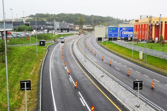 For veien i dagen er grunnforholdene omtrent så dårlige som de kan få blitt. Elveavsetninger, havavsetninger, leire og kvikkleire, og langt ned til fjell. Foto:  Bjørn Olav Amundsen