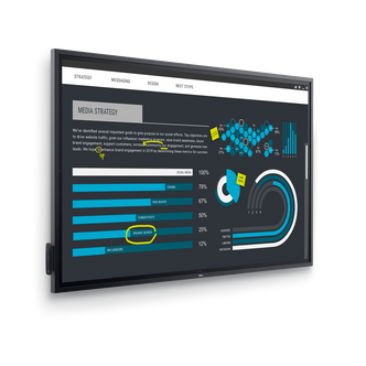 Dell 86 4K Interactive Touch Monitor. Foto: Dell