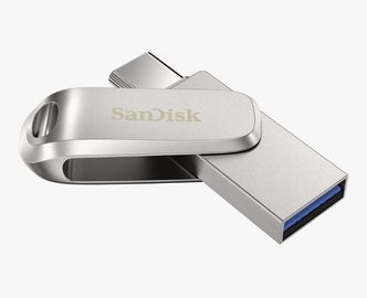 Den nye USB-minnepinnen har en pen metallinnpakning. Foto: Western Digital