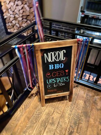 Nordic BBQ på CES hadde 800 interessenter. Kun 200 slapp inn på arrangementet. (Foto: Jan M. Moberg).