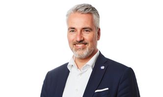 Håvard Brekke Bell. Administrerende direktør i Catenda. Foto: ALEX CAPARROS