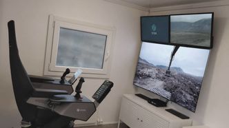 Med Steer sin nye skybaserte løsning kan maskinene enten kjøres fjernstyrt via høyoppløselig video uten forsinkelse eller autonomt i henhold til definerte kjøreruter Foto: Steer AS