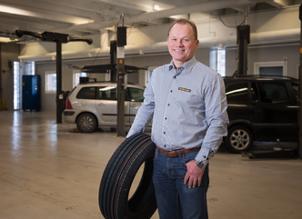 Torleiv Haukenes, produktsjef i Dekkmann. Foto: Dekkmann