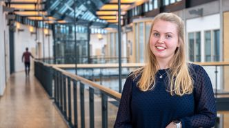 Etter å ha vært praktikant i Kongsberg Gruppen fire somre på rad har Silje Aarvik Johannessen nå fått jobb som sivilingeniør. Foto: Delta V