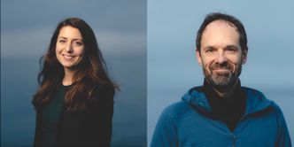 Ida Folkestad Soltvedt og Jan-Gunnar Winther, Senter for hav og Arktis Foto: Marius Fiskum / Senter for hav og Arktis