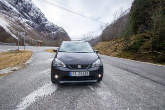 Seat Mii Electric er nær identisk med Volkswagen e-Up.. Foto: Marius Valle