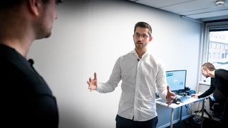 Christoffer Thambirajah i Inligo. Foto: Eirik Helland Urke