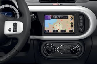Bilen har berøringsskjerm. Foto: Renault