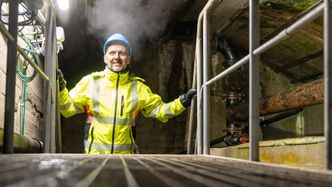 STORE DIMENSJONER: – Tunnelen vi skal bygge vil ha en diameter på 6-7 meter, forteller Ole-Petter Nilsen fra Vann- og avløpsetaten i Oslo kommune. Foto: Delta V