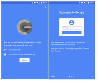 Engangskoder fra appen Google Authenticator kan bli snappet opp av skadevare som utnytter svakhet i Android. Foto: Google Play